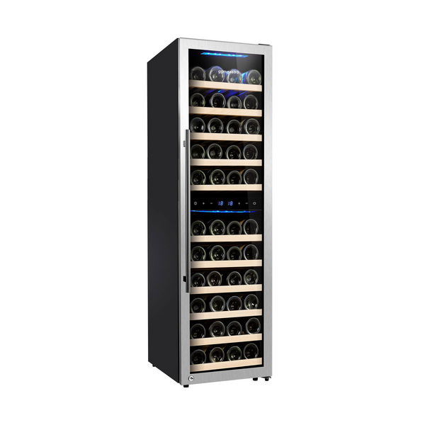 Borhűtőszekrény - 2 klímazóna - 139 liter - max. 53 palack
