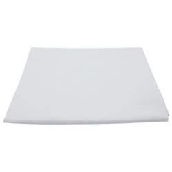 (10 piezas) Funda nórdica de damasco Linz - 80 x 80 cm - blanco