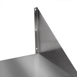 Roestvrijstalen magnetronlade - 530 mm