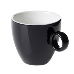 (6 pcs) BART | Coffee Cup Colour Cafe - 170ml - Black