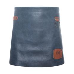 Karlowsky - șorț scurt din piele - albastru inchis