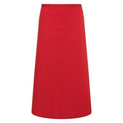 (6 Stuks) KARLOWSKY | Bistro schort Basic - Rood