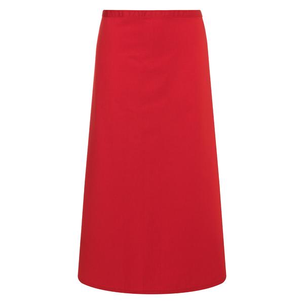 (6 Stuks) KARLOWSKY | Bistro schort Basic - Rood