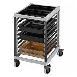 CAMBRO | CAMSHELVING® – Chariot à plateaux pour 9 × bacs GN 2/1