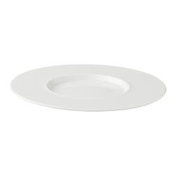 (6 pz) WHITE DELIGHT - Piattino per ciotole per zuppe - Ø 190mm - Bianco