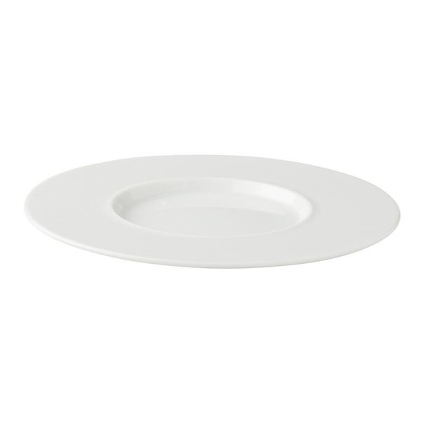 (6 szt.) White Delight - Spodek do zupy - Ø190mm - Biały
