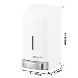 AIR-WOLF | Sabun & Dezenfektan Dispenseri - 800 ml - Paslanmaz çelik - Beyaz