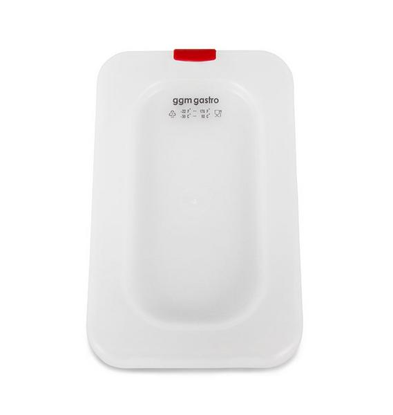 Polypropylen GN-Deckel 1/9 - milchig