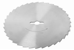 Döner Kesme Bıçağı - Yuvarlak - Paslanmaz çelik - Ø120mm - Tırtıklı - için Döner bıçağı