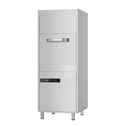 غسالة الصحون التجارية - بهيكل مزدوج الجدار - تحكم رقمي - 12,20 kW - مع مضخة المنظف و مضخة مساعد الشطف