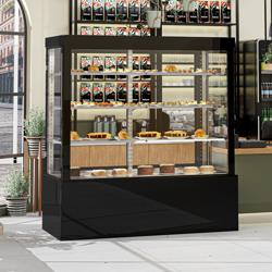 Balcão para bolos / Expositor refrigerado - 1,8 m - 1850 litros - com 3 prateleiras (LED)