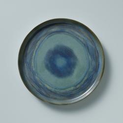 (6 τεμ.) MIAMI - Πιάτο - επίπεδο - Stoneware - Ø 280 mm - Πράσινο