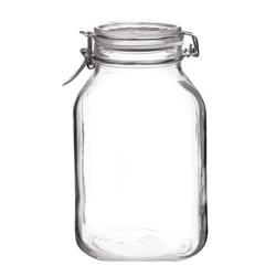 (6 stuks) Weckpot Bormioli Rocco - Fido - 1,5L - met beugelsluiting