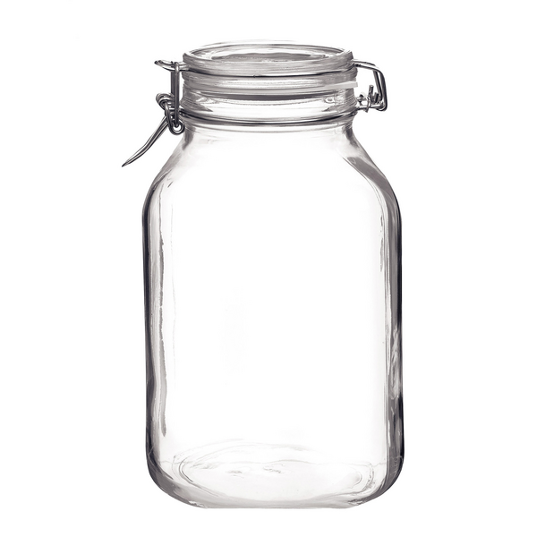 (6 stuks) Voorraadpot Bormioli Rocco - DUBLIN - 1,5 liter - met beugelsluiting