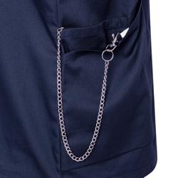 (6 stuks) KARLOWSKY | Korte Mouw Dames Tuniek Essential - Marineblauw - maat: 56