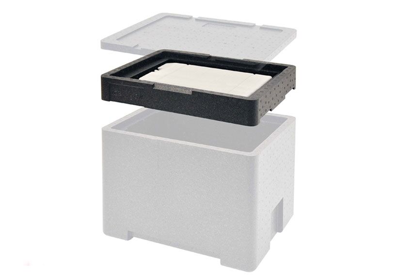 Rehausse universelle pour conteneur isotherme GN 1/2 - 420x330x85mm - compatible avec PLB-001, PLB-002 & PLB-003