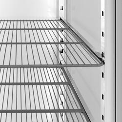 Kühlschrank Edelstahl PREMIUM - GN 2/1 - 700 Liter - mit 2 Halbtüren