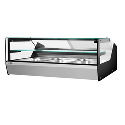 Warmhoudvitrine - 1000mm - 3 x GN 1/1