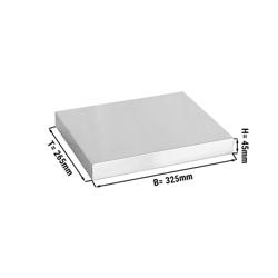 Drop-in koelplaat - 325mm - +2 tot +8°C - 1x GN 1/1 - W