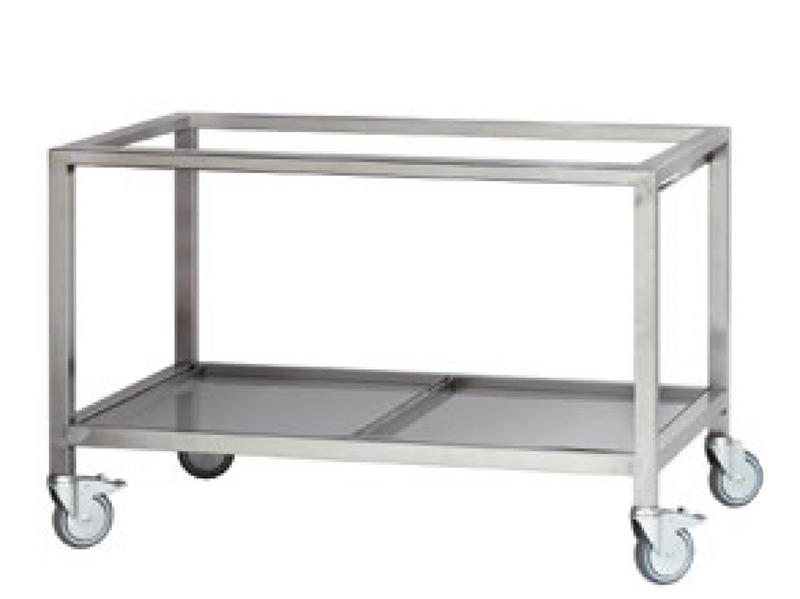 Open onderstel voor kippengrills - 1395 x 910 x 820 mm
