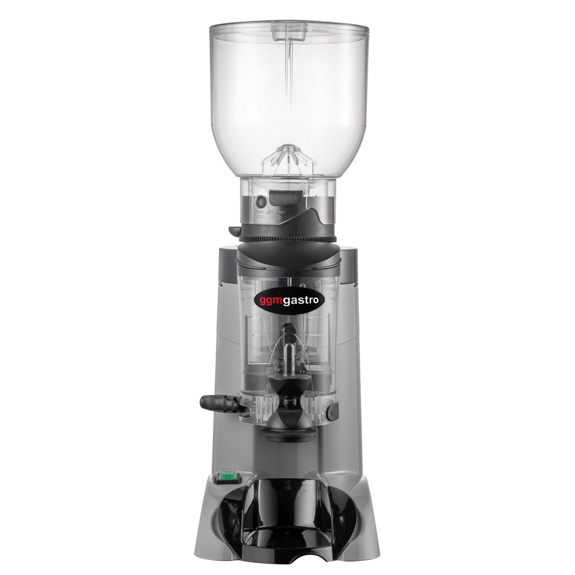 Moulin à café - 2 kg - 63 dB - avec doseur - Gris