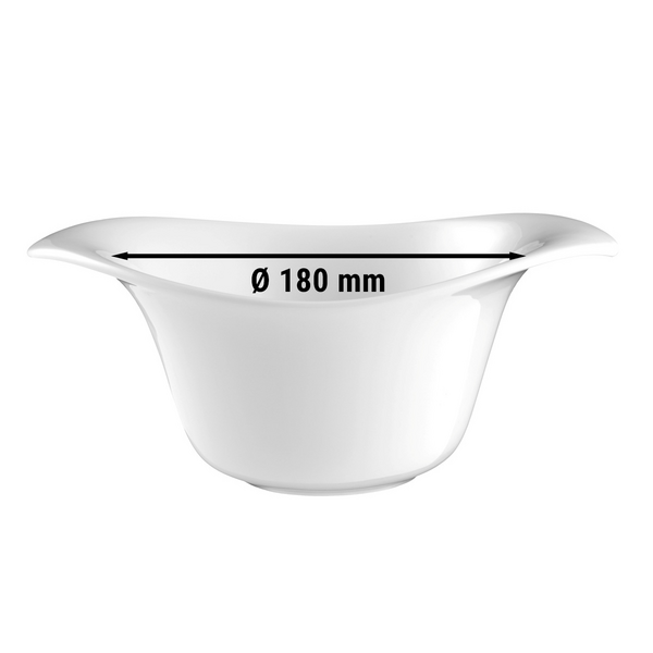 (4 adet) SELTMANN WEIDEN | Etkinlik Kasesi - oval - 180x122mm - Beyaz