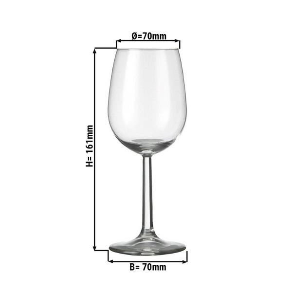 (6 قطع) كؤوس نبيذ - Esprit - 230 ml - شفاف