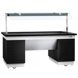 Banho-maria - Ilha Buffet  DUBLIN- 2,0 x 1,0 m - 5x GN 1/1