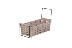 Compartiment pour couverts - 207x427x151mm - 8 compartiments - Beige