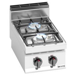 Κουζίνα Αερίου - 9,5 kW - 2 Εστίες