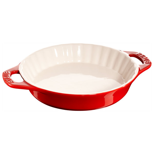 STAUB | CERAMIQUE - Tårtform - Ø 240mm - keramik - körsbärsröd