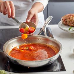 DEMEYERE | Proline 7 Stainless Steel Frying Pan – Ø 20 cm - 7-Ply - Induction/Oven/Dishwasher Safe