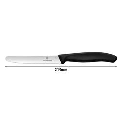 VICTORINOX | SWISS CLASSIC - Tomatenmes - met gekartelde rand - Mes: 115mm
