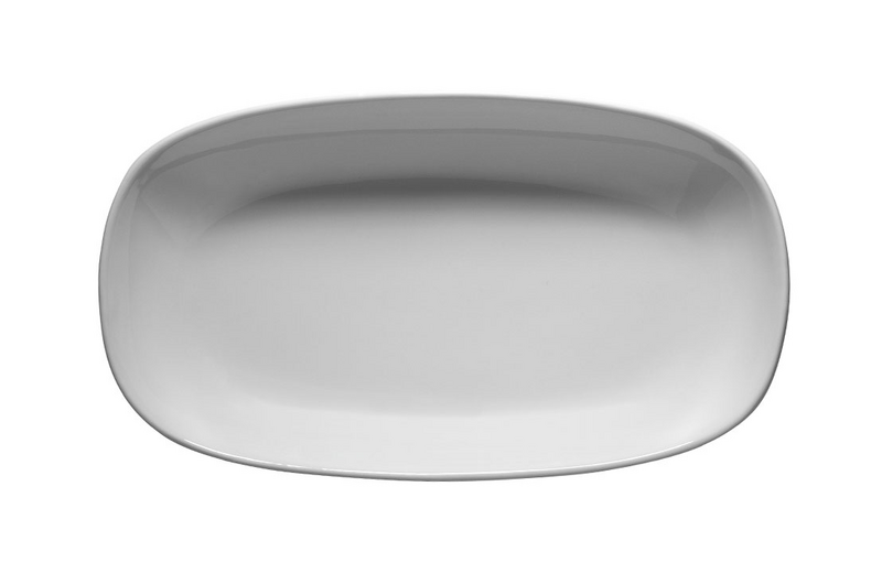  (12 adet) ENTITY - Tabak - oval - Uzunluk: 240 mm - Beyaz