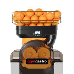 Elektrische Orangenpresse - mit Push & Juice-Taste, automatischer Fruchtzufuhr & Reinigungsmodus - Orange