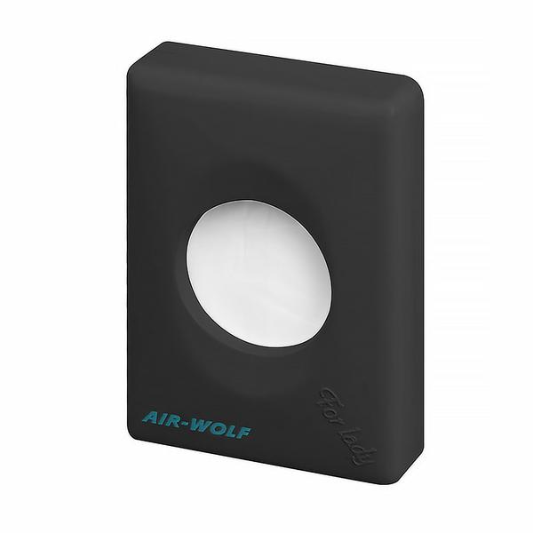 AIR-WOLF | ABS-موزع أكياس النظافة يتسع ل 25 كيس - فحمي - بلاستيك