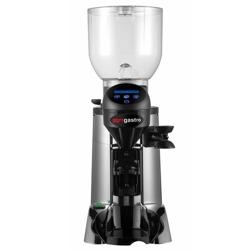 Koffiemolen - 2kg - 77dB - Met automatische dosering - Zilver