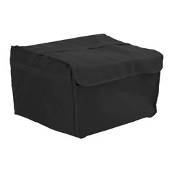 Borsa per pizza/borsa termica - per 8 pizze famiglia - 60x40cm - Nero