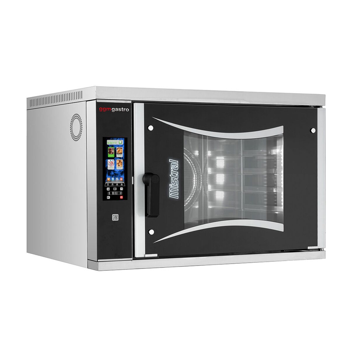 Forno combinato a vapore per panetteria - Touch - 6x EN 600x400 - incl. cappa e sistema di lavaggio