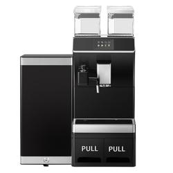 Commercial Bean to Cup Coffee Machine - 16 Drink Options - 5" Touchscreen - incl. Milk Fridge