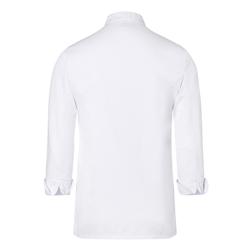 (6 sztuk) KARLOWSKY | bluza kucharska Basic- Biały - Rozmiar: XXL	