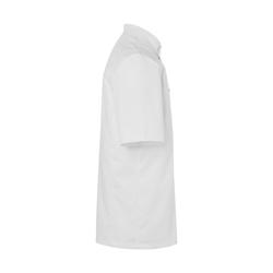 KARLOWSKY | Gustav Men's Chef Jacket – Short Sleeve - White - Size 52 - Press-Stud Closure