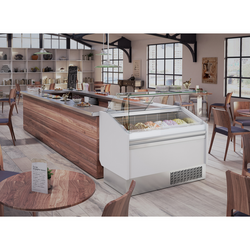 Glassbar – 1,622 x 0,67 m - vit