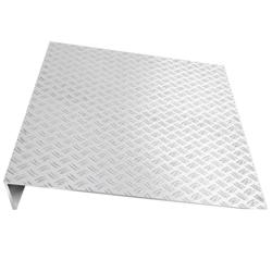 Cold Room Drive-On Ramp – 850×800×80mm - Aluminium Chequer Plate - Anti-Slip - KC Series