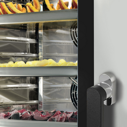 Elektrische kippengrill - Touch - 6x GN 1/1 - met vetopvangsysteem & onderkast