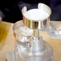 Ручна машина для приготування гамбургерів -  Ø 130 мм - Срібляста