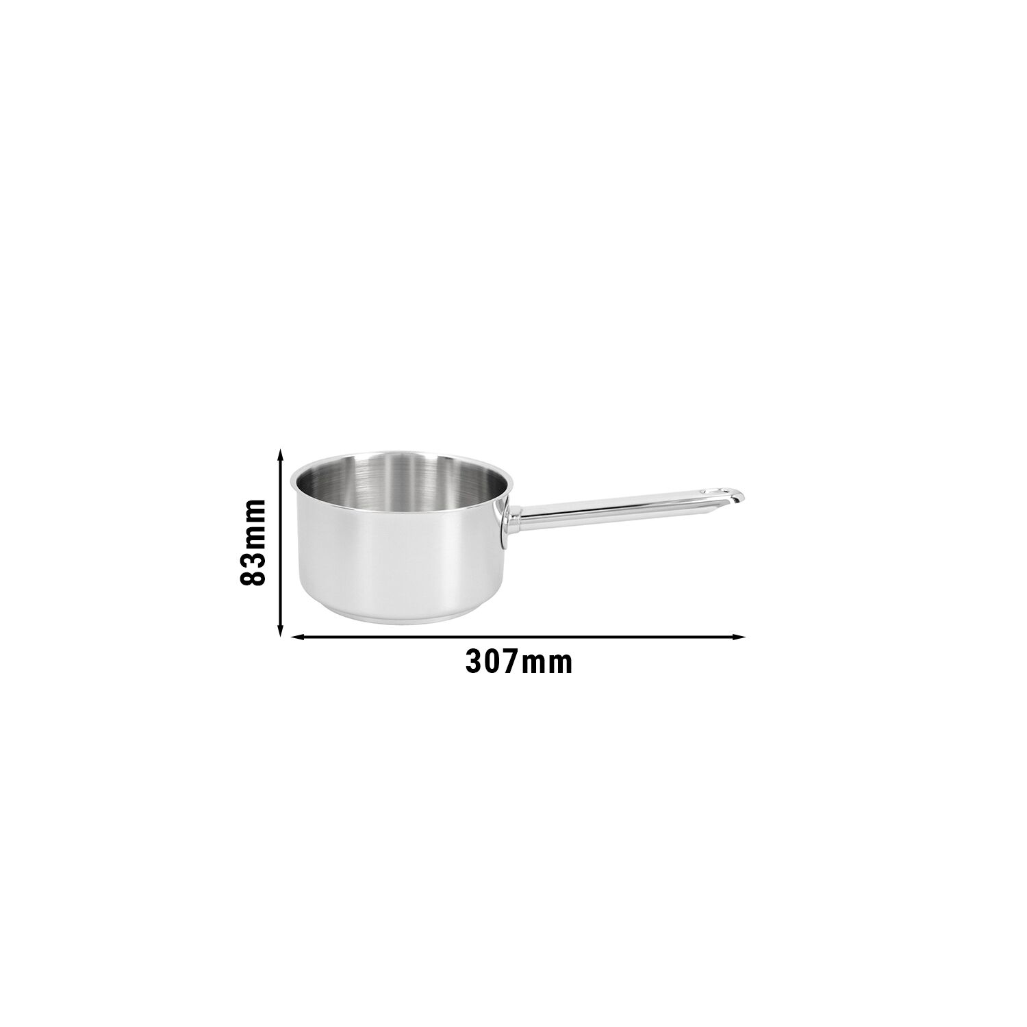 DEMEYERE | APOLLO 7 - Casserole sans couvercle - Ø 140 mm - inox