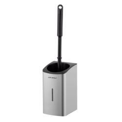 AIR-WOLF | Wall Mounted Toilet Brush Holder – Brushed Stainless Steel