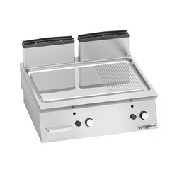 Gas griddle plate - 13,8 kW - Smooth & Grooved