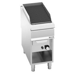 Commercial Gas Water Grill Paolo 900 Series - 400mm - Freestanding - with Leg Stand - 900mm Deep - 12kW